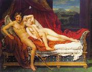 Jacques-Louis David Cupid and Psyche oil painting
